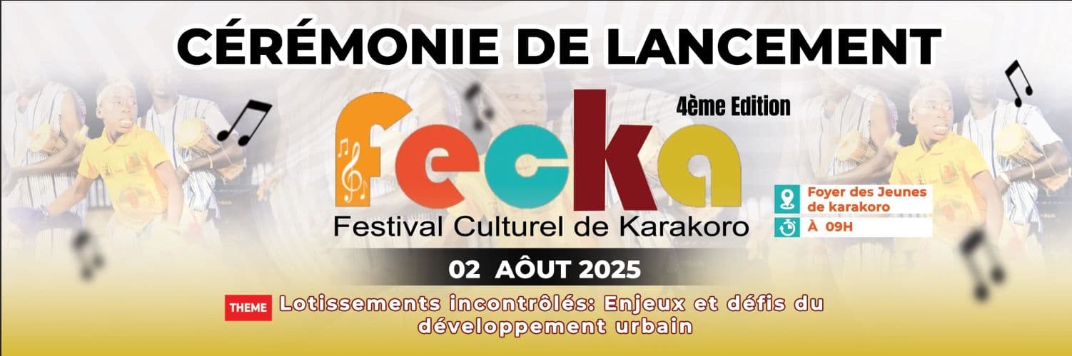 RTV : Karakoro / Conférence de lancement de la 4e édition du Festival Culturel engagé pour le développement urbain
